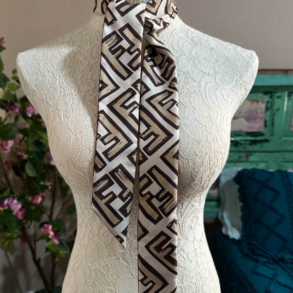 Fendi Silk Scarf - Picture 5 of 8